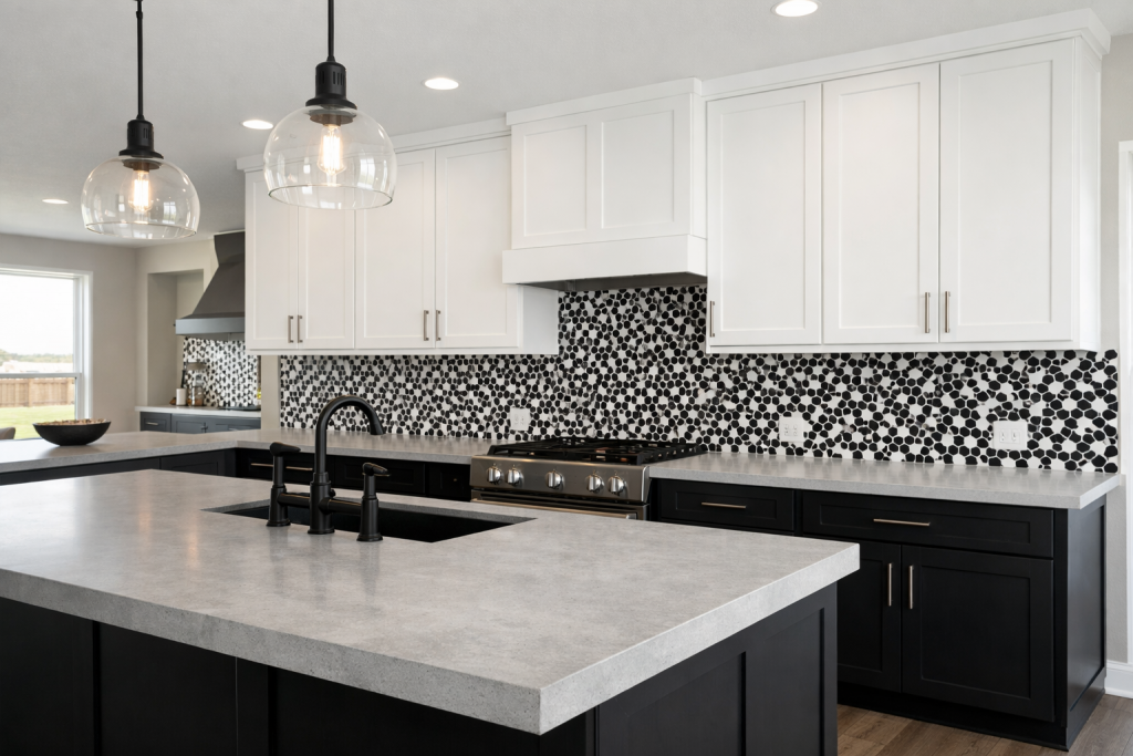 Specialty Tile Services kitchen backsplash installation ennis tx finished
