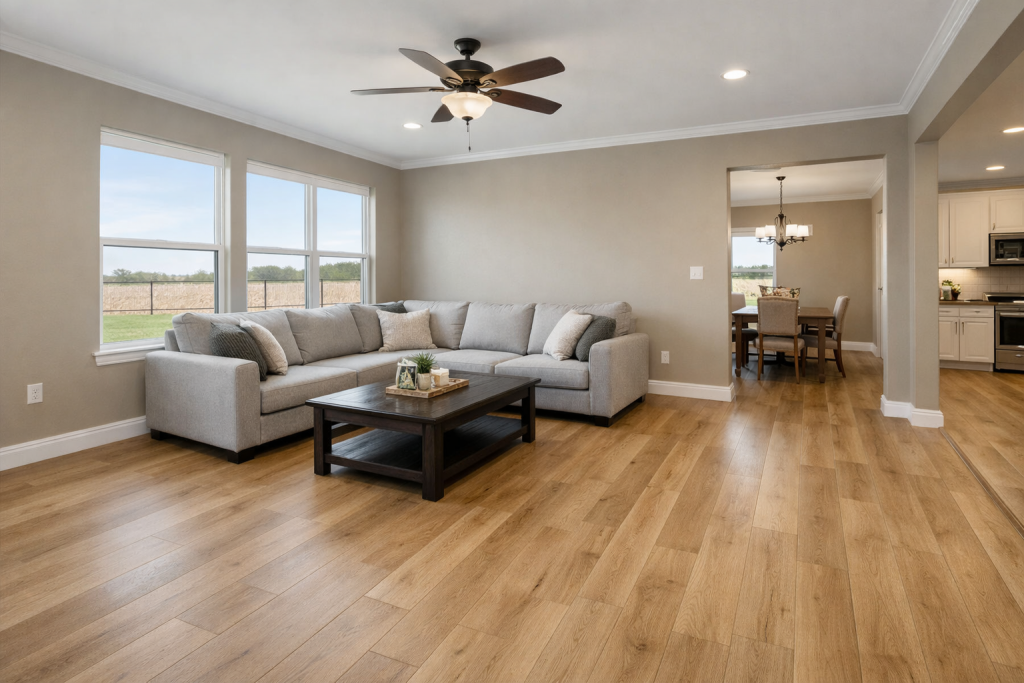 lvp flooring installation corsicana tx finished